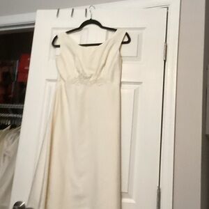 Chic Cream Wedding Dress